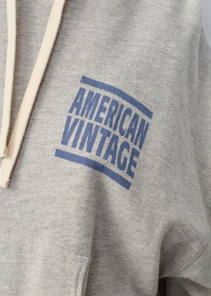 Zofbay hoodie Heather Grey American Vintage 